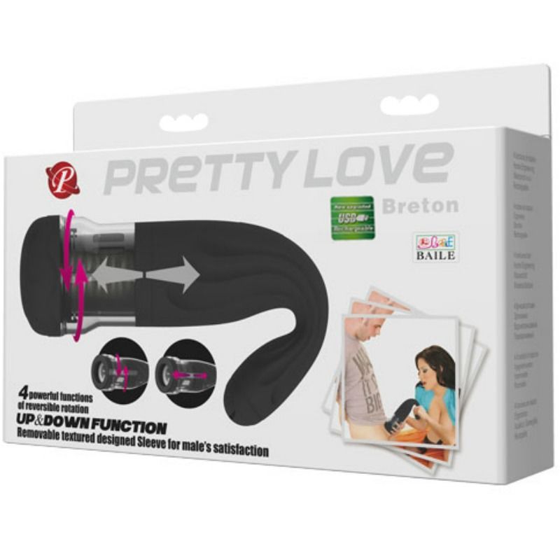 PRETTY LOVE - BRETON MULTIFUNCTIONAL RECHARGEABLE MASTURBATOR