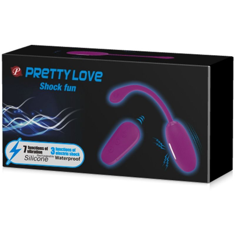 PRETTY LOVE - SHOCK FUN HUEVO VIBRANTE Y ELECTROSHOCK