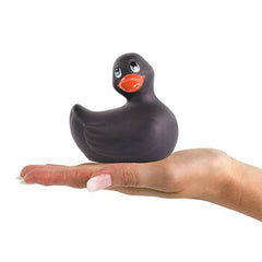 BIG TEASE TOYS - I STRIKE MY DUCKIE CLASSIC PATO VIBRADOR NEGRO
