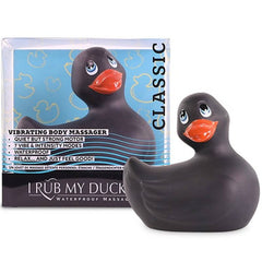 BIG TEASE TOYS - I STRIKE MY DUCKIE CLASSIC PATO VIBRADOR NEGRO