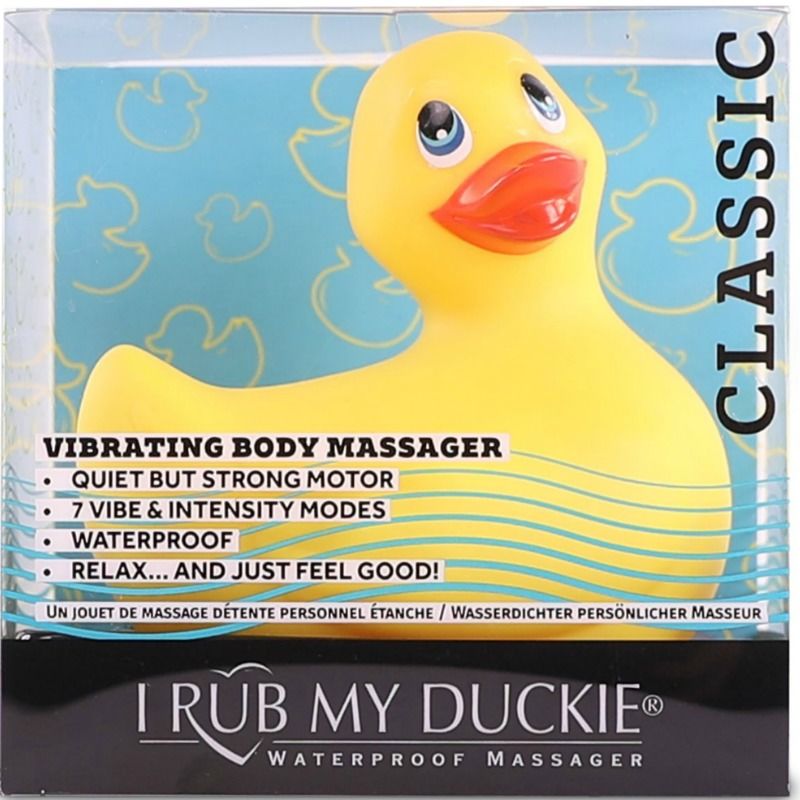 BIG TEASE TOYS - I HIT MY DUCK CLASSIC VIBRANT DUCK YELLOW