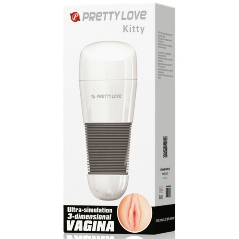 PRETTY LOVE - KITTY MASTURBATOR VAGINA WHITE 2