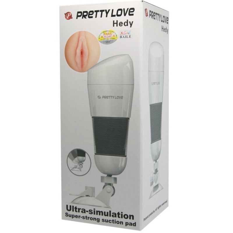 PRETTY LOVE - MASTURBADOR DE VAGINA HEDY BLANCO