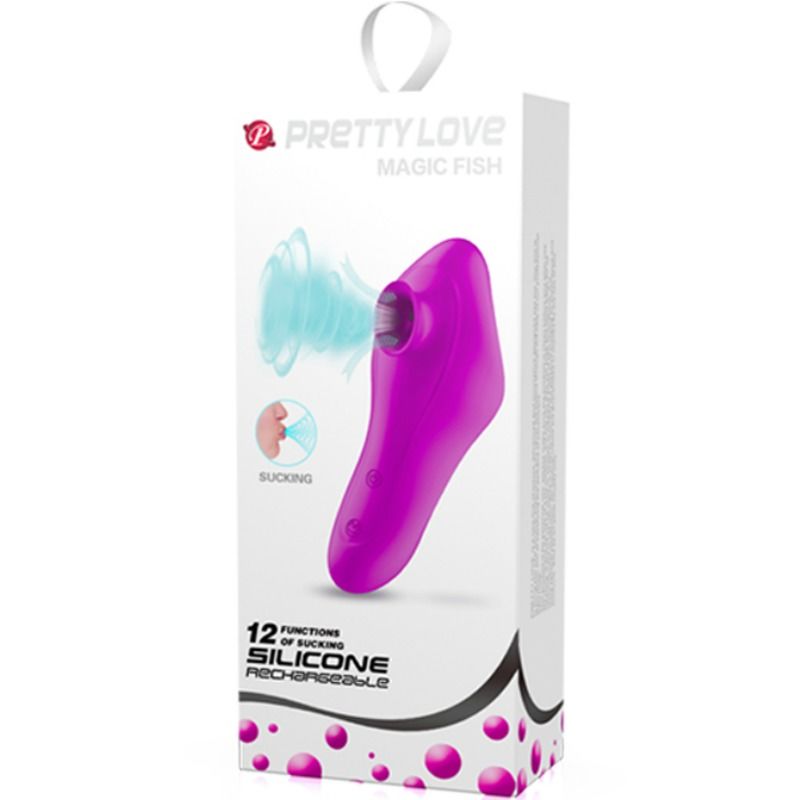 PRETTY LOVE - ESTIMULADOR DE SUCCIÓN DE CLITORIS MAGIC FISH