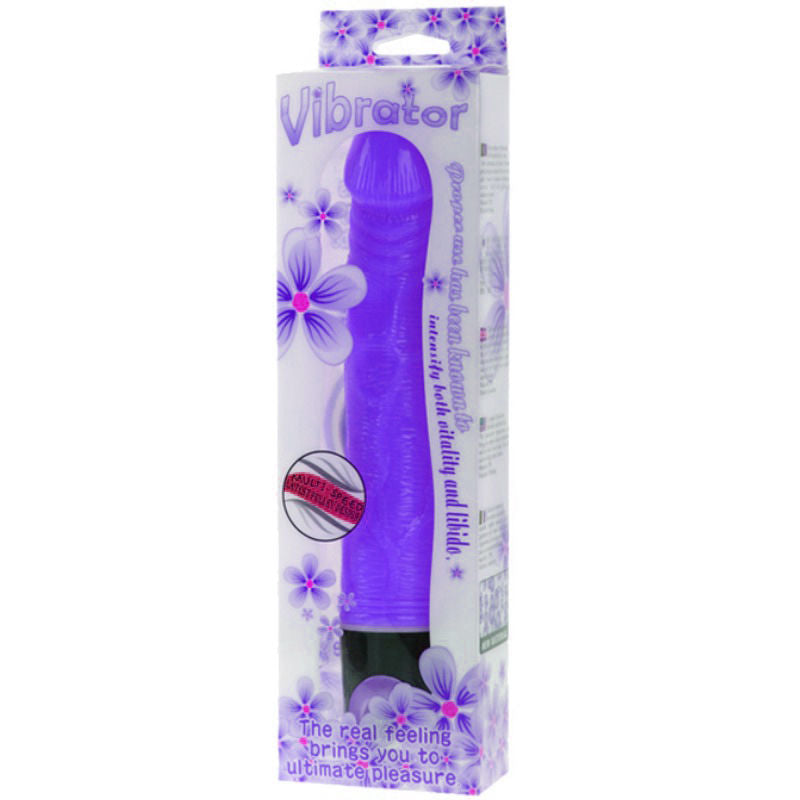 BAILE - MULTI-SPEED VIBRATOR 21.5 CM PURPLE