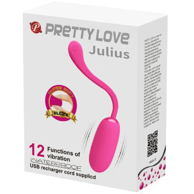 PRETTY LOVE - HUEVO VIBRADOR INTELIGENTE JULIUS