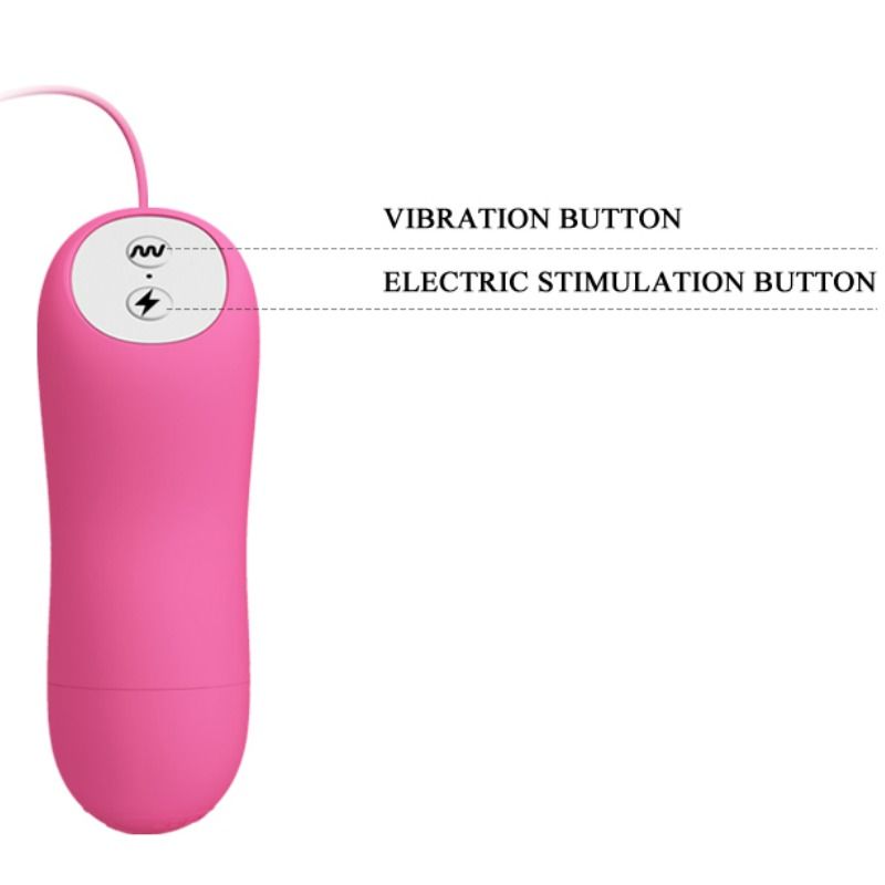 BAILE - PIZZAS DE ONDAS ROMÁNTICAS CON VIBRACIÓN Y ELECTROSHOCK FUCSIA