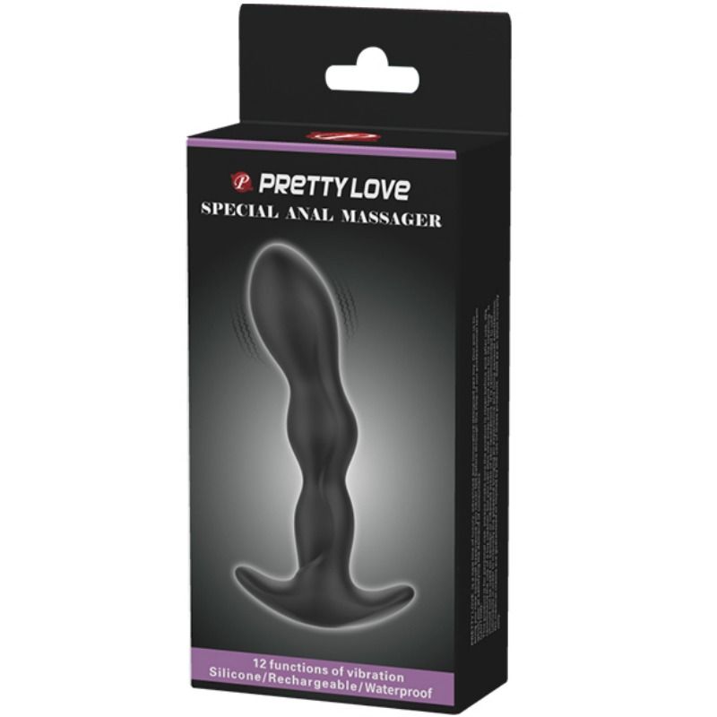 PRETTY LOVE - MASSEUR ANAL 12 MODES DE VIBRATION