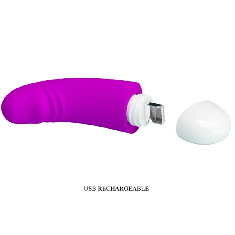 PRETTY LOVE - LUTHER MINI VIBRADOR 30 MODOS DE VIBRACIÓN