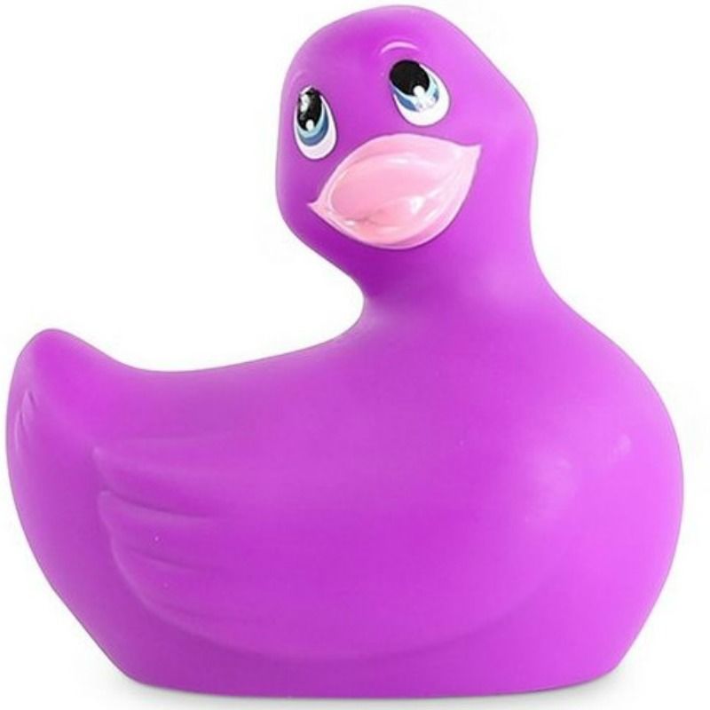 JUGUETES GRANDES - GOLPEO A MI DUCKIE PATO VIBRANTE CLÁSICO PÚRPURA