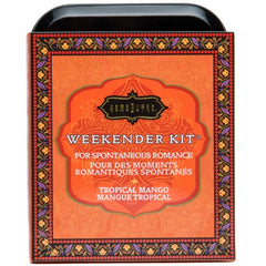 KAMASUTRA - WEEKENDER KIT IN TIN TROPICAL HANDLE