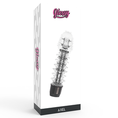 GLOSSY - BLACK AXEL VIBRATOR