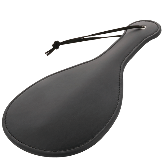 DARKNESS - BLACK ROUND FETISH PADDLE