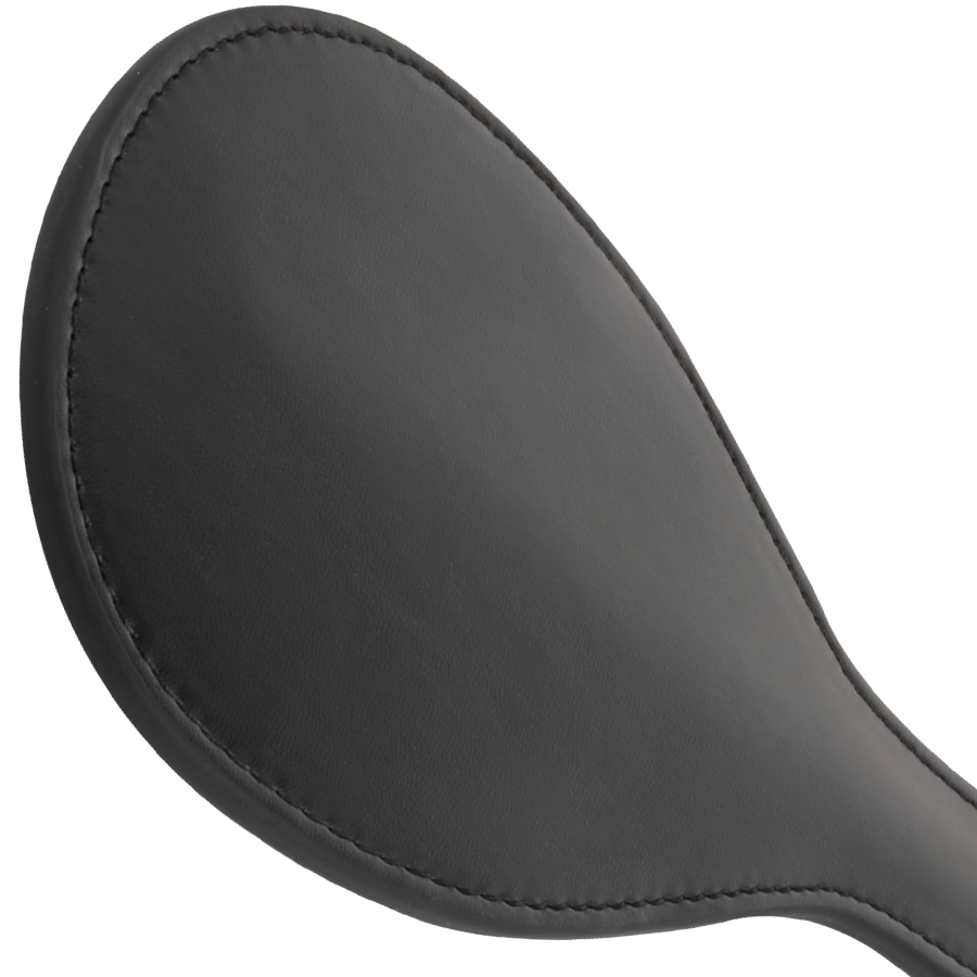 DARKNESS - BLACK ROUND FETISH PADDLE