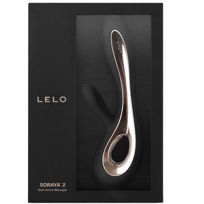 LELO - VIBRADOR SORAYA 2 CONEJO NEGRO