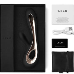 LELO - VIBRADOR SORAYA 2 CONEJO NEGRO