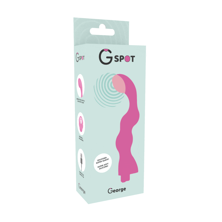 PUNTO G - GEORGE G-SPOT VIBRADOR GUM ROSA