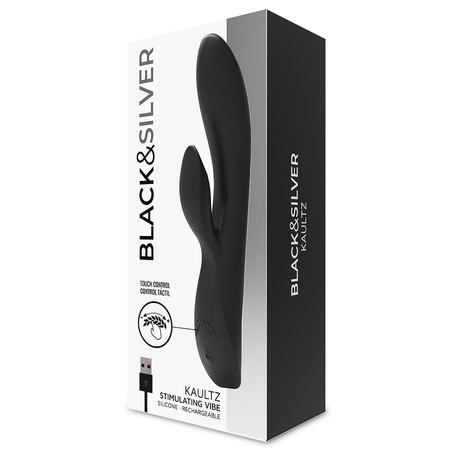 BLACK&amp;SILVER - VIBRADOR KAULTZ TOUCH CONTROL