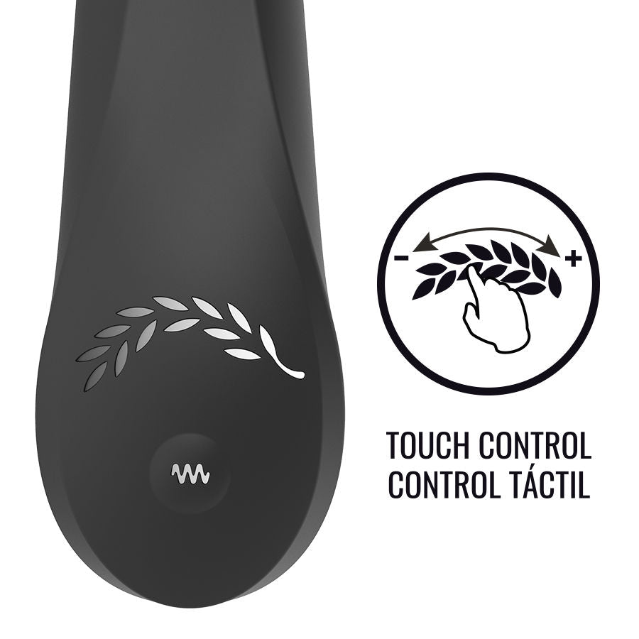 BLACK&amp;SILVER - VIBRADOR KAULTZ TOUCH CONTROL