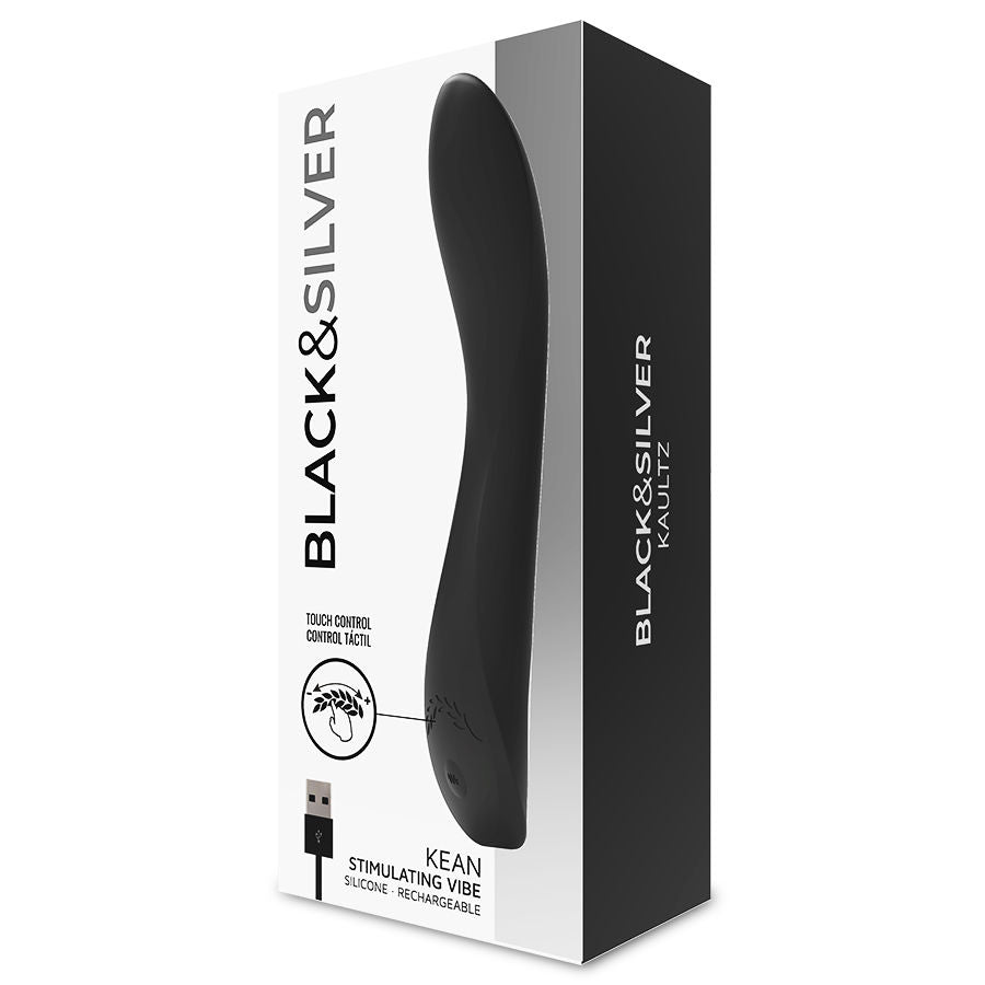 BLACK&amp;SILVER - CONTROL TÁCTIL DEL VIBRADOR KEAN