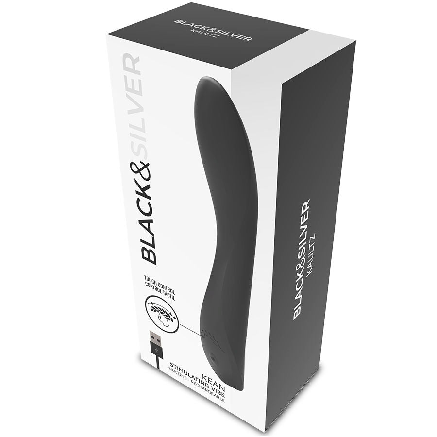 BLACK&amp;SILVER - CONTROL TÁCTIL DEL VIBRADOR KEAN