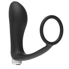 ADDICTED TOYS - VIBRADOR PROSTATICO RECARGABLE MODELO 1 - NEGRO