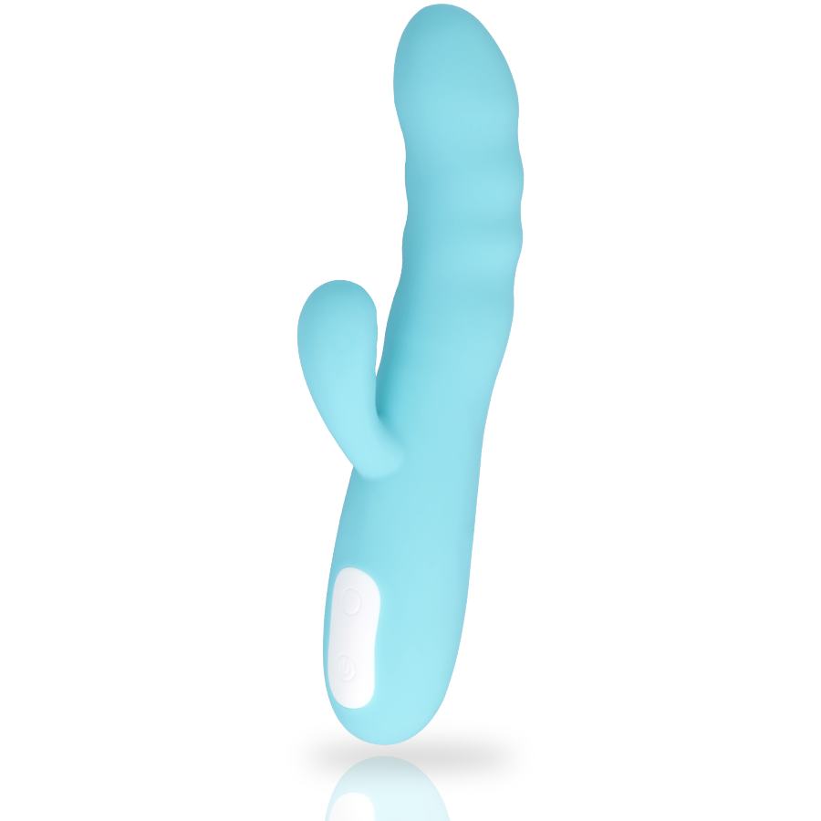 MIA - EIFFEL TURQUOISE BLUE ROTATING VIBRATOR