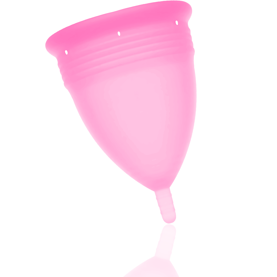 STERCUP - PINK FDA SILICONE MENSTRUAL CUP - SIZE L