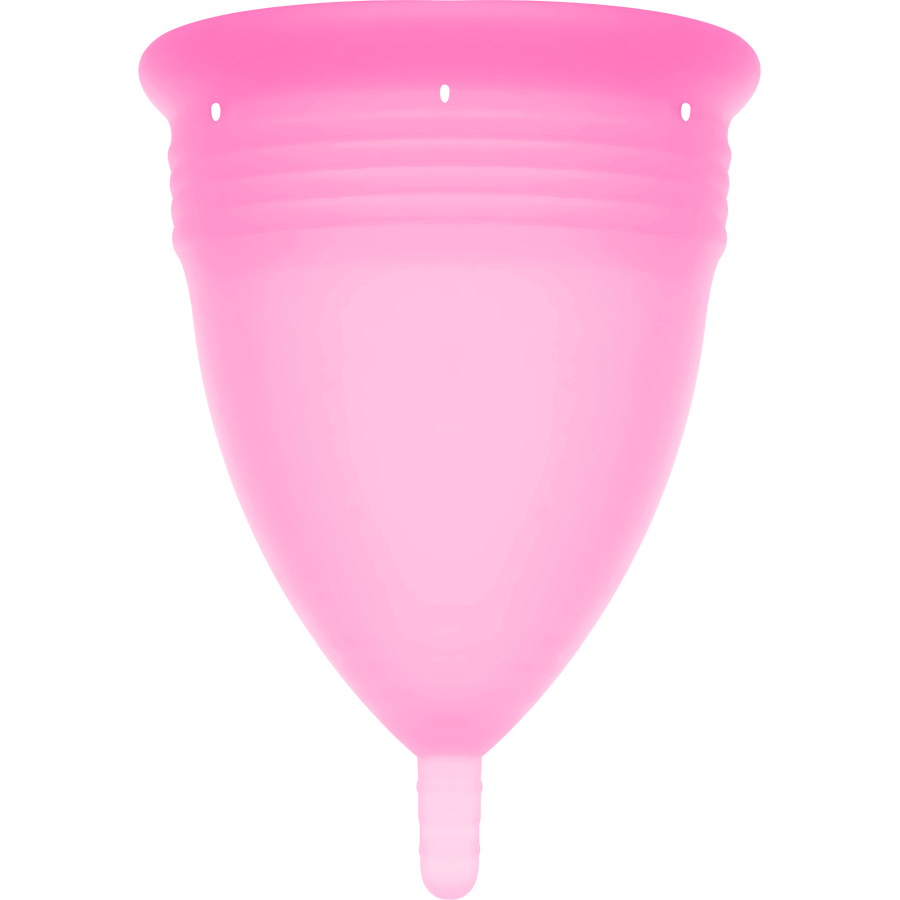 STERCUP - PINK FDA SILICONE MENSTRUAL CUP - SIZE L