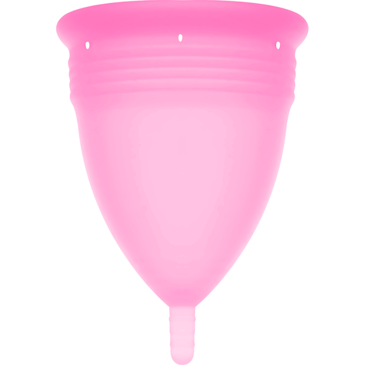 STERCUP - PINK FDA SILICONE MENSTRUAL CUP - SIZE L