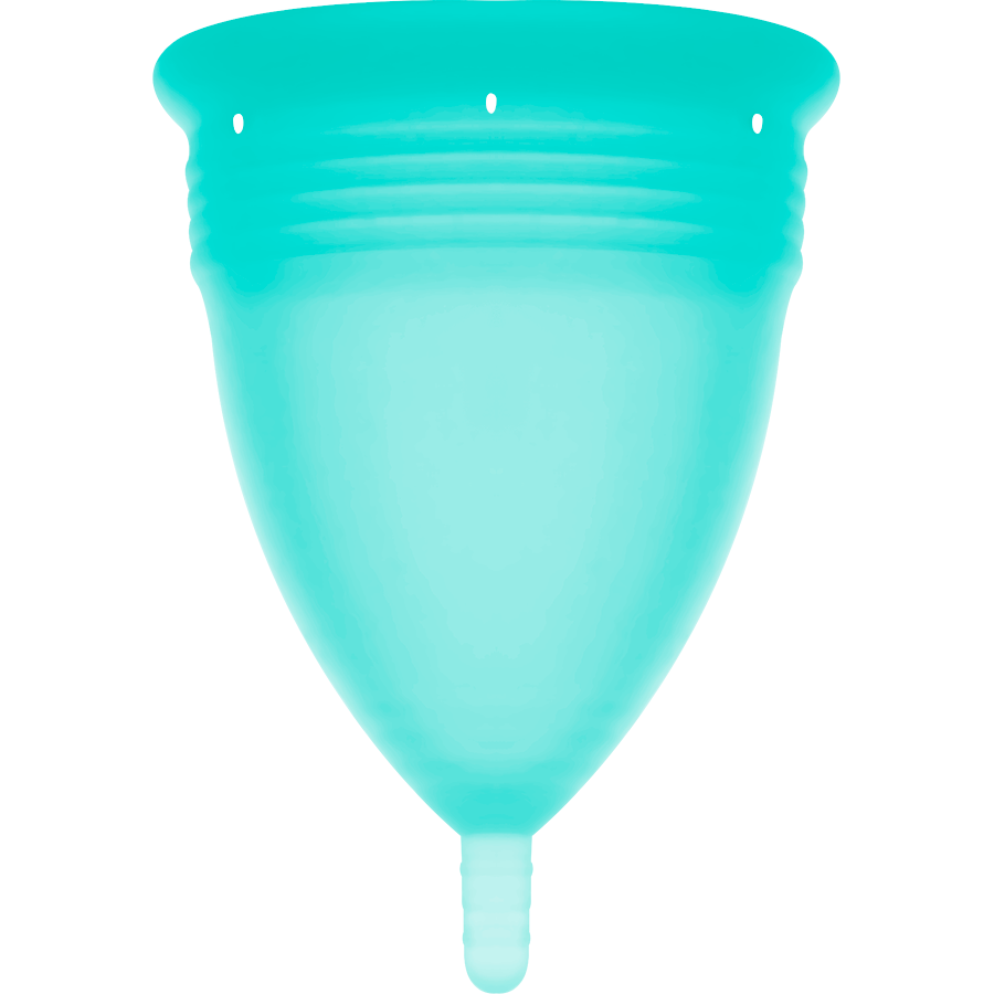 STERCUP - AQUAMARINE FDA SILICONE MENSTRUAL CUP - SIZE S