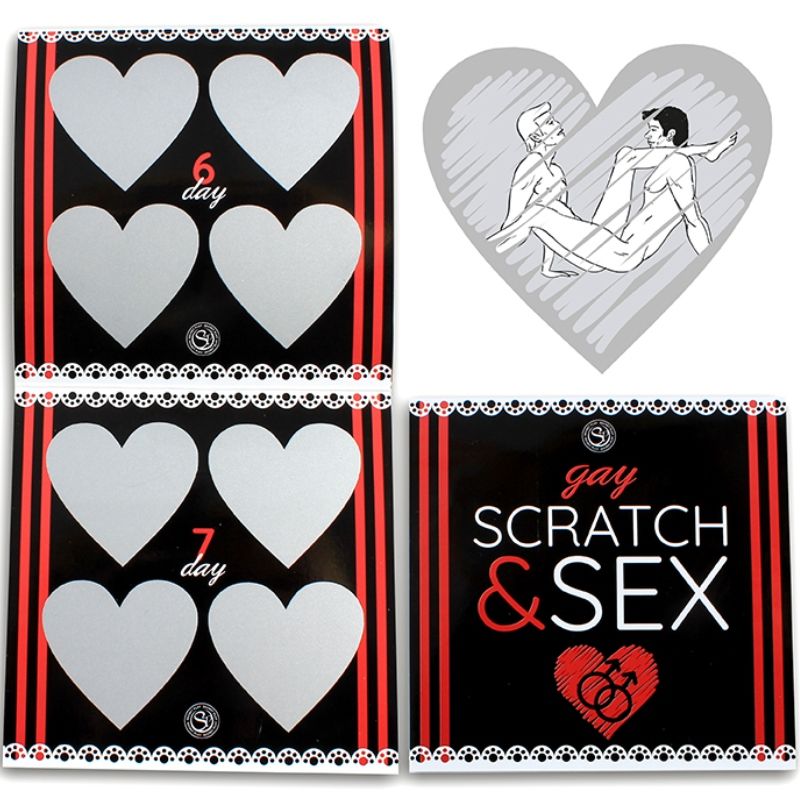 SECRETPLAY - SCRATCH &amp; SEX GAY COUPLES GAME (ES/EN/FR/PT/DE)