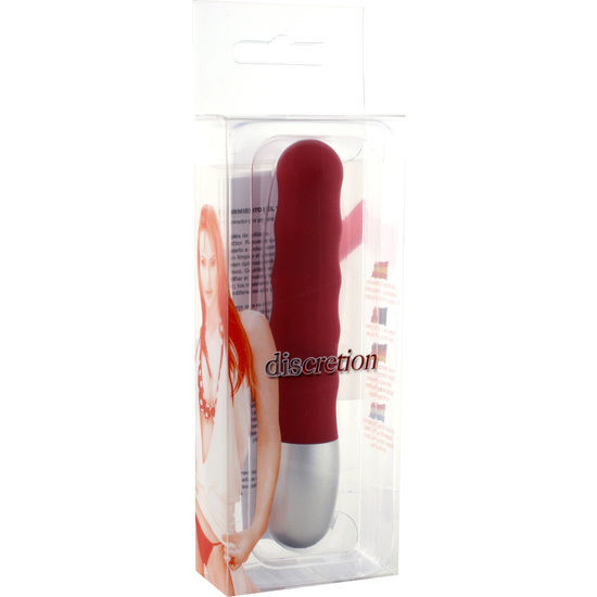 SEVEN CREATIONS - DISCREET RED VIBRATOR