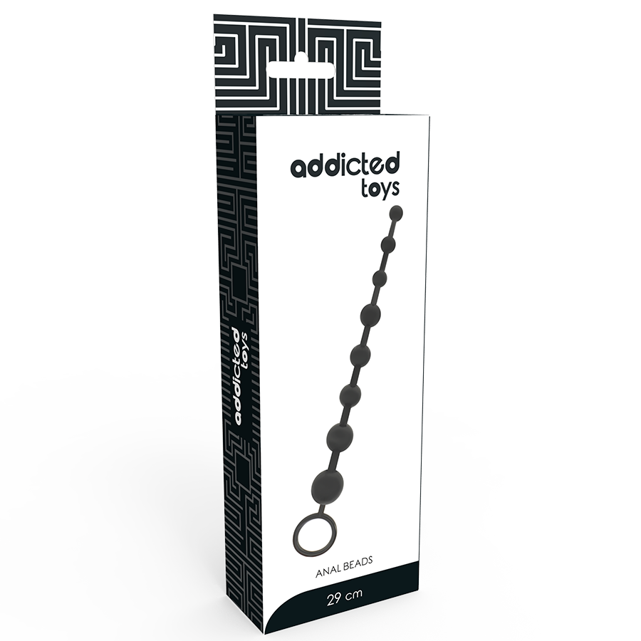 ADDICTED TOYS - BOLAS ANALES 29 CM NEGRO