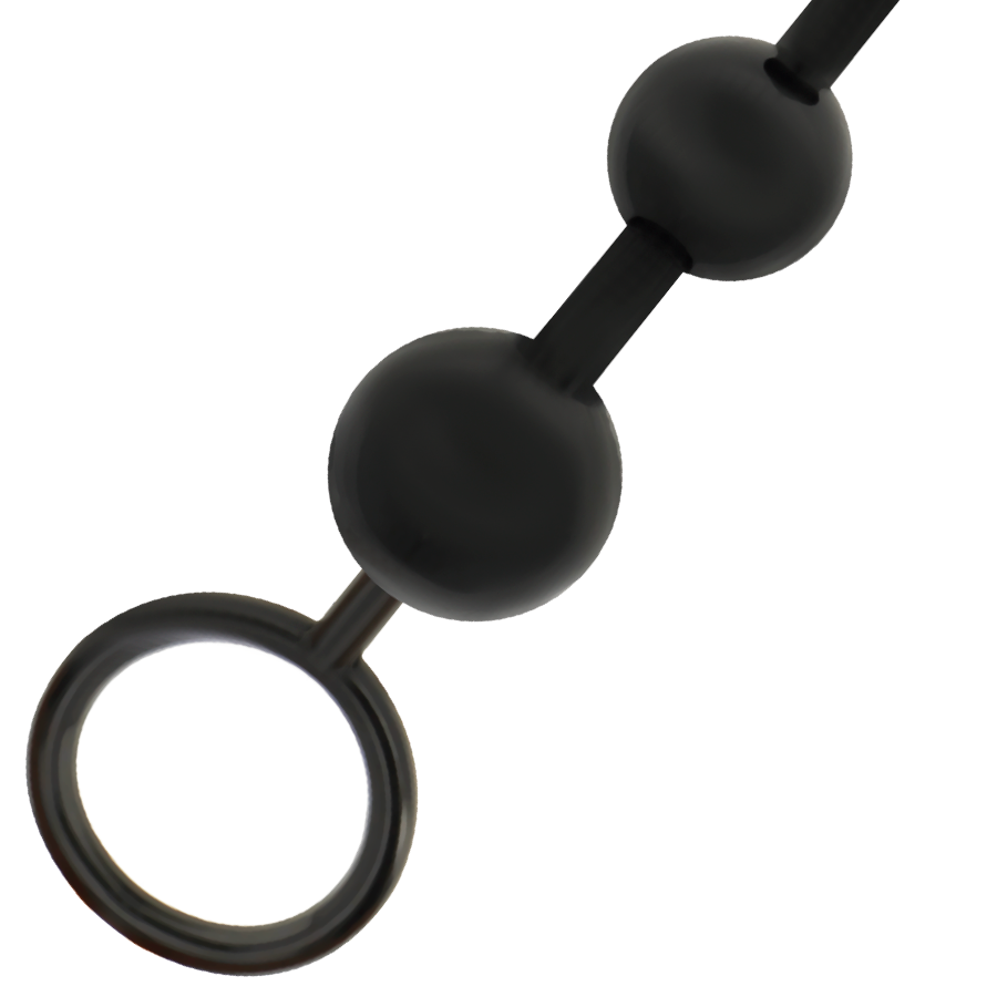 ADDICTED TOYS - BOLAS ANALES 29 CM NEGRO