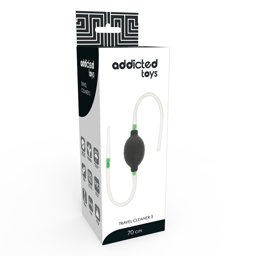 ADDICTED TOYS - SET DE BAÑO NEGRO