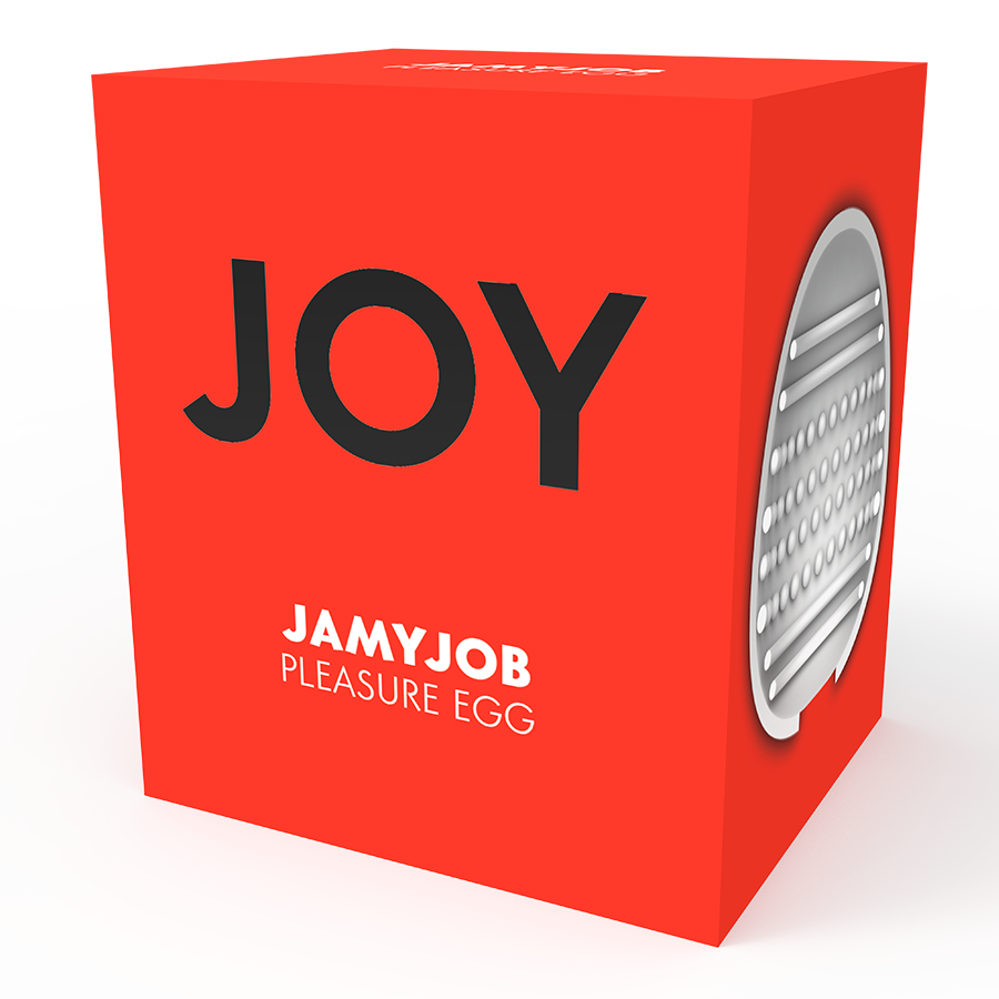 JAMYJOB - EGG RED MASTURBATOR DISCREET VERSION