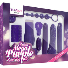 TOYJOY - KIT DE JUGUETES SEXUALES MEGA PÚRPURA SOLO PARA TI