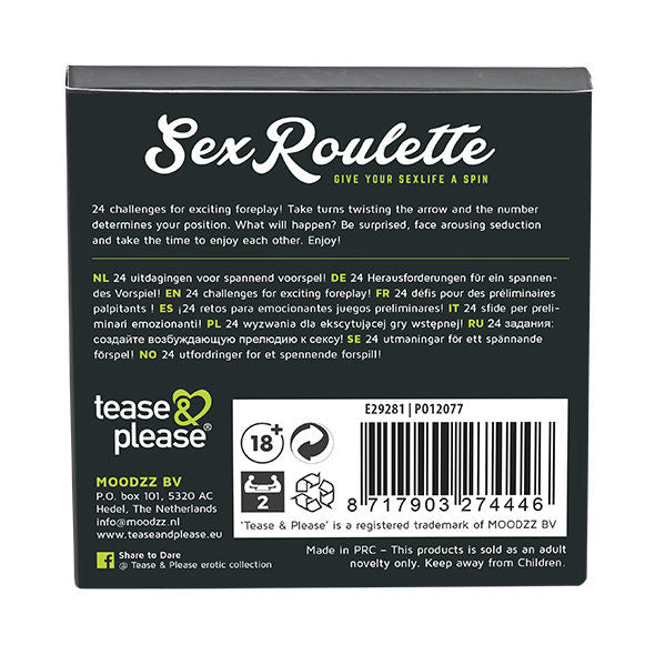 TEASE & PLEASE - PRÉLIMINAIRES DE LA ROULETTE SEXE