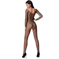 PASSION - BODYSTOCKING MUJER BS068 NEGRO TALLA ÚNICA