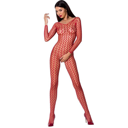 PASSION - FEMME BS068 BODYSTOCKING NOIR TAILLE UNIQUE