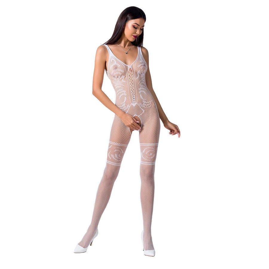 PASSION - FEMME BS069 BODYSTOCKING NOIR TAILLE UNIQUE