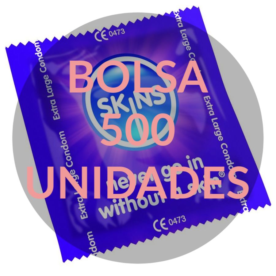 SKINS - BOLSA EXTRA GRANDE CONDÓN 500