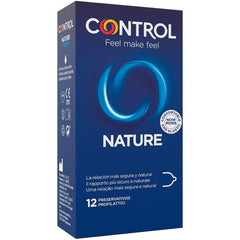 CONTROL - CONDONES ADAPTA NATURE 12 UNIDADES