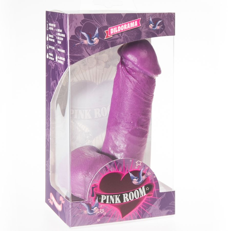 PINK ROOM - REALISTIC DILDO NAO PURPLE 16 CM