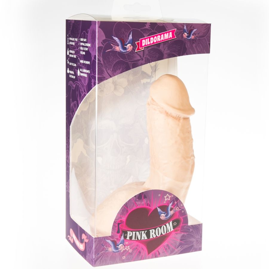 PINK ROOM - ELIAN REALISTIC FLESH DILDO 17.5 CM