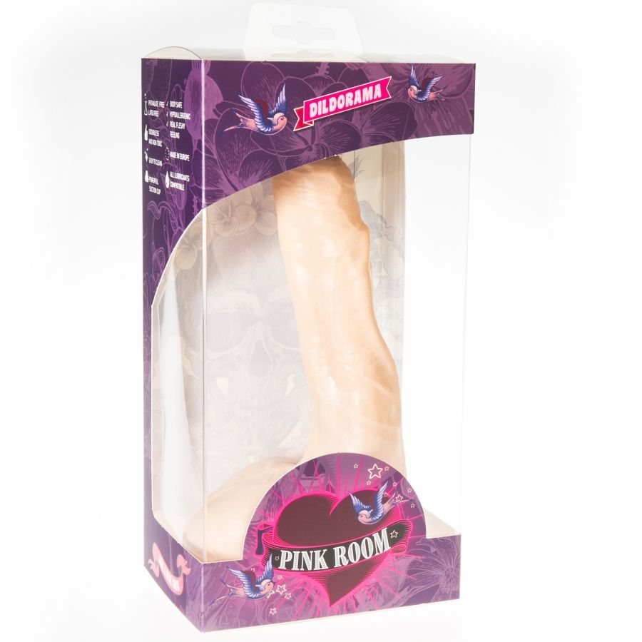 PINK ROOM - NILO REALISTIC FLESH DILDO 23 CM