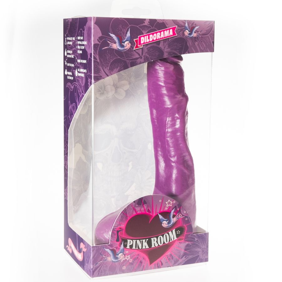 PINK ROOM - NILO REALISTIC DILDO PURPLE 23 CM