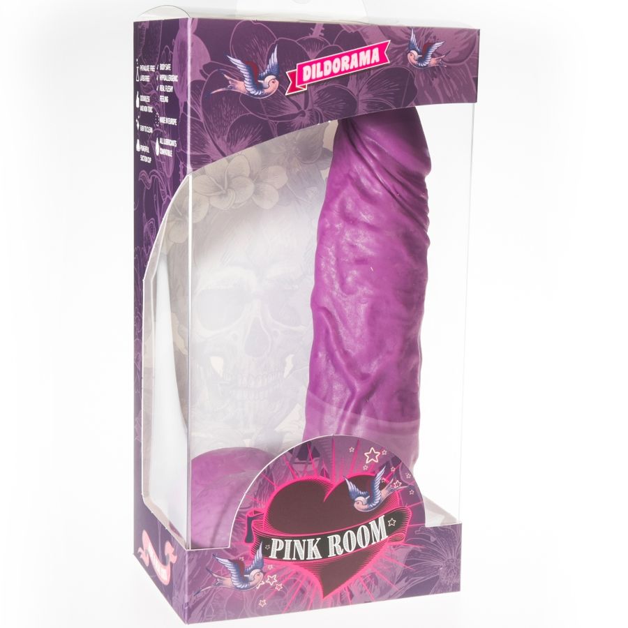 PINK ROOM - CHEMS REALISTIC DILDO PURPLE 20 CM