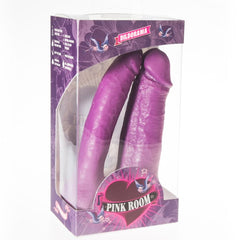 PINK ROOM - ARTHUS REALISTIC PURPLE DILDO 17CM/15.5CM